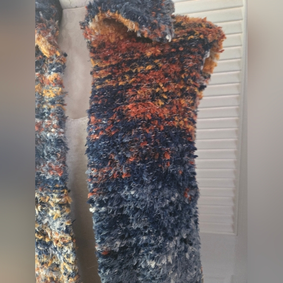 Pilcro Anthropologie Space-Dye Long Sweater Vest NWT - Picture 6 of 15